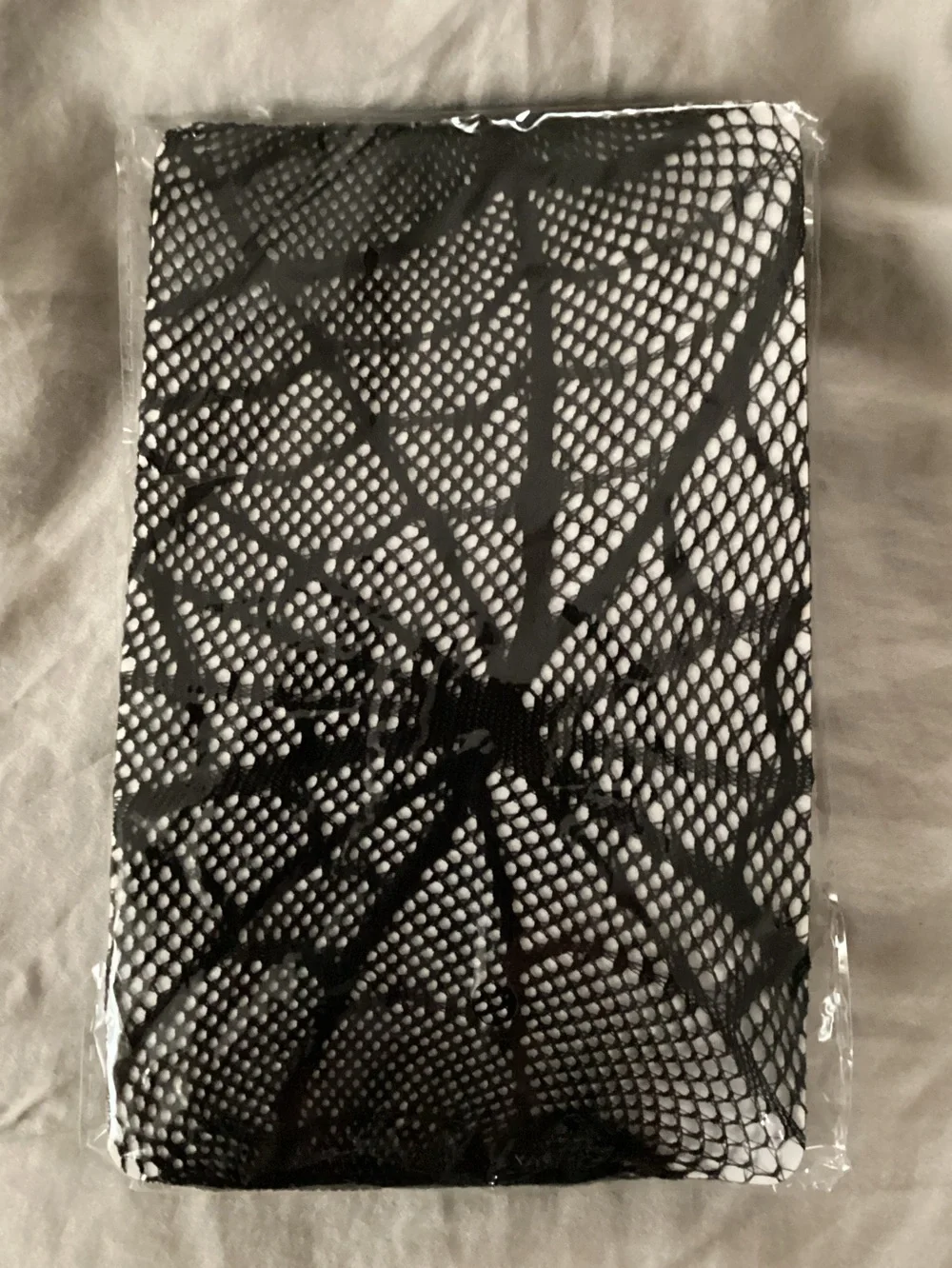 New! Blk Spiderweb Fishnet Tights – Women's Size OS